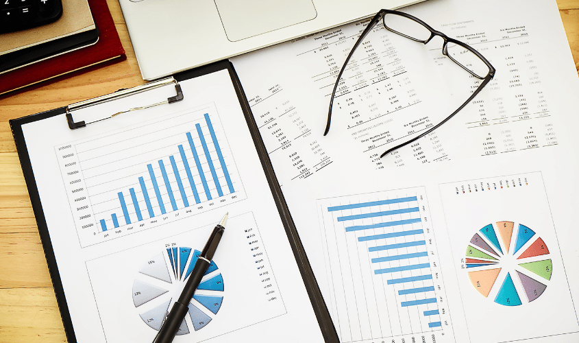 Graph and Financial Statements