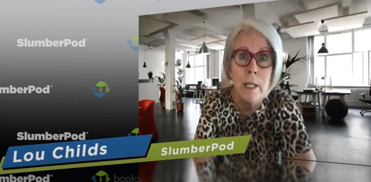 Lou Childs, COO of SlumberPod, shows confidence in their numbers after working with bookskeep