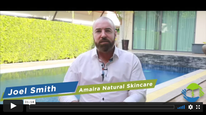 Joel Smith from Amaira Natural Skincare Testimonial