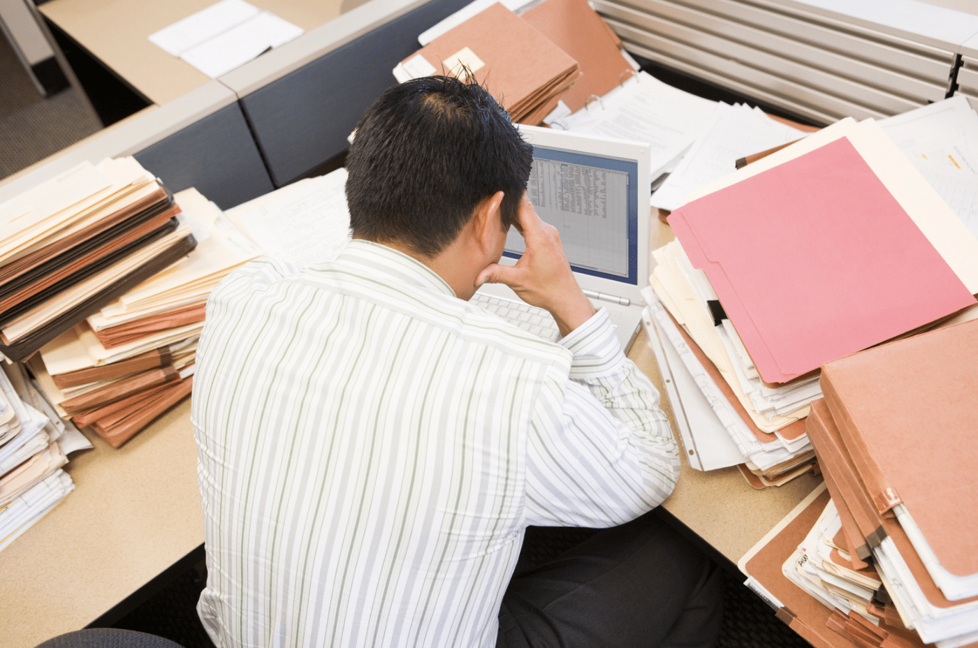 Frustrated Office Guy