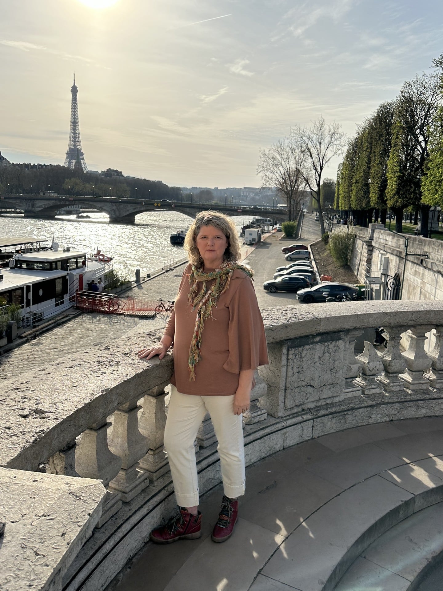 Cyndi Thomason in Paris, France
